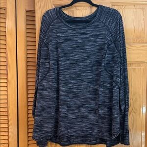 Tek Gear Black and Gray Women's Top